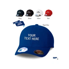 Custom Embroidered Flexfit Hats for Men & Women Polyester Dad Hat Baseball Cap