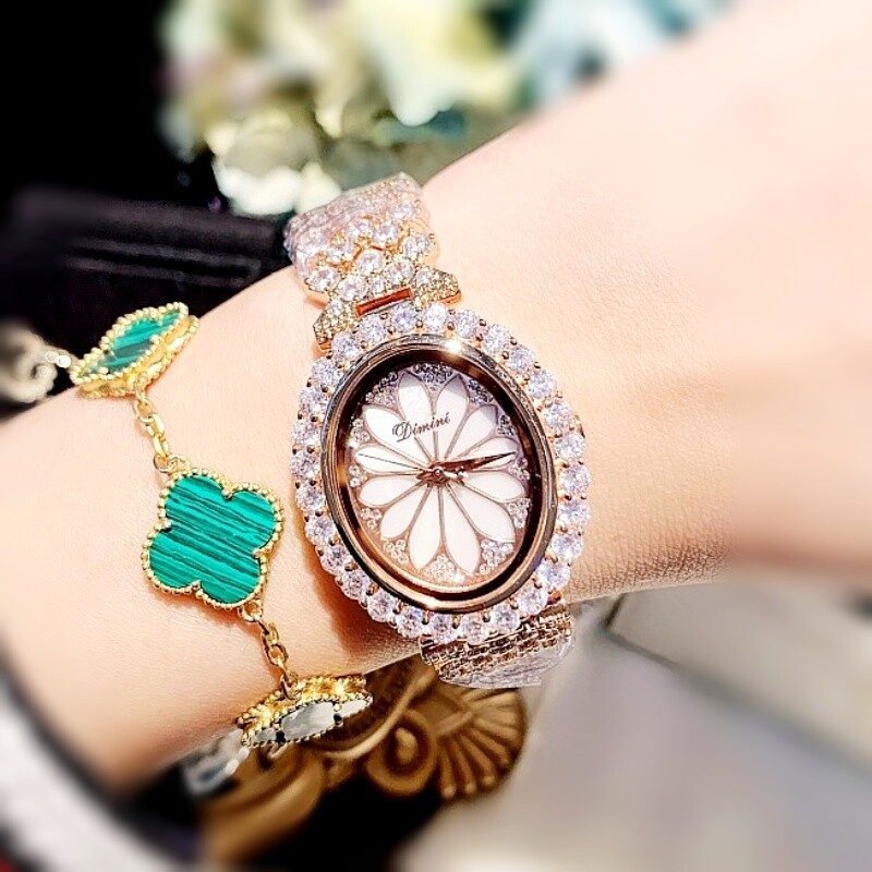 Women\'s crystal studded filled quartz watch s-l400.jpg main image 3