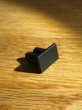 Original Ikea Grundtal Endkappe schwarz für Halogenspots OVP