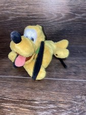 PLUTO Soft Plush Stuffed Bean Bag Dog Animal Doll 9" Walt Disney World