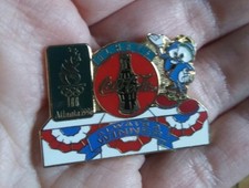 Atlanta 1996 Coca-Cola Coke Bottle ALWAYS A WINNER Olympics Souvenir Lapel Pin