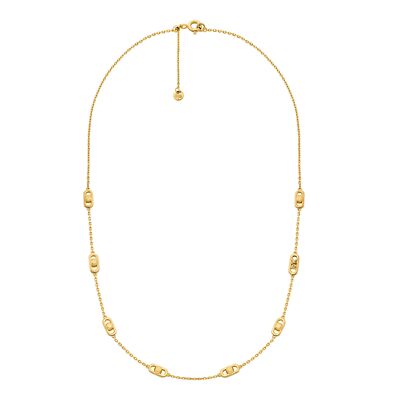 Halskette Damen MICHAEL KORS MKC173200710 925% Silber Gold Rose Swarovski