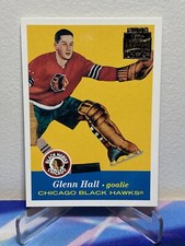 2001-02 TOPPS/O-PEE-CHEE ARCHIVES Hockey GLENN HALL #8 HOF