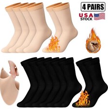 4 Pairs Women Lady Winter Snow Boot Socks Warm Plush Thermal Socks Thick Fleece