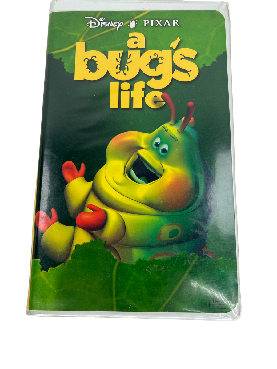 Disney A Bugs Life VHS Movie Princess Atta Stuffed Animal Flik The