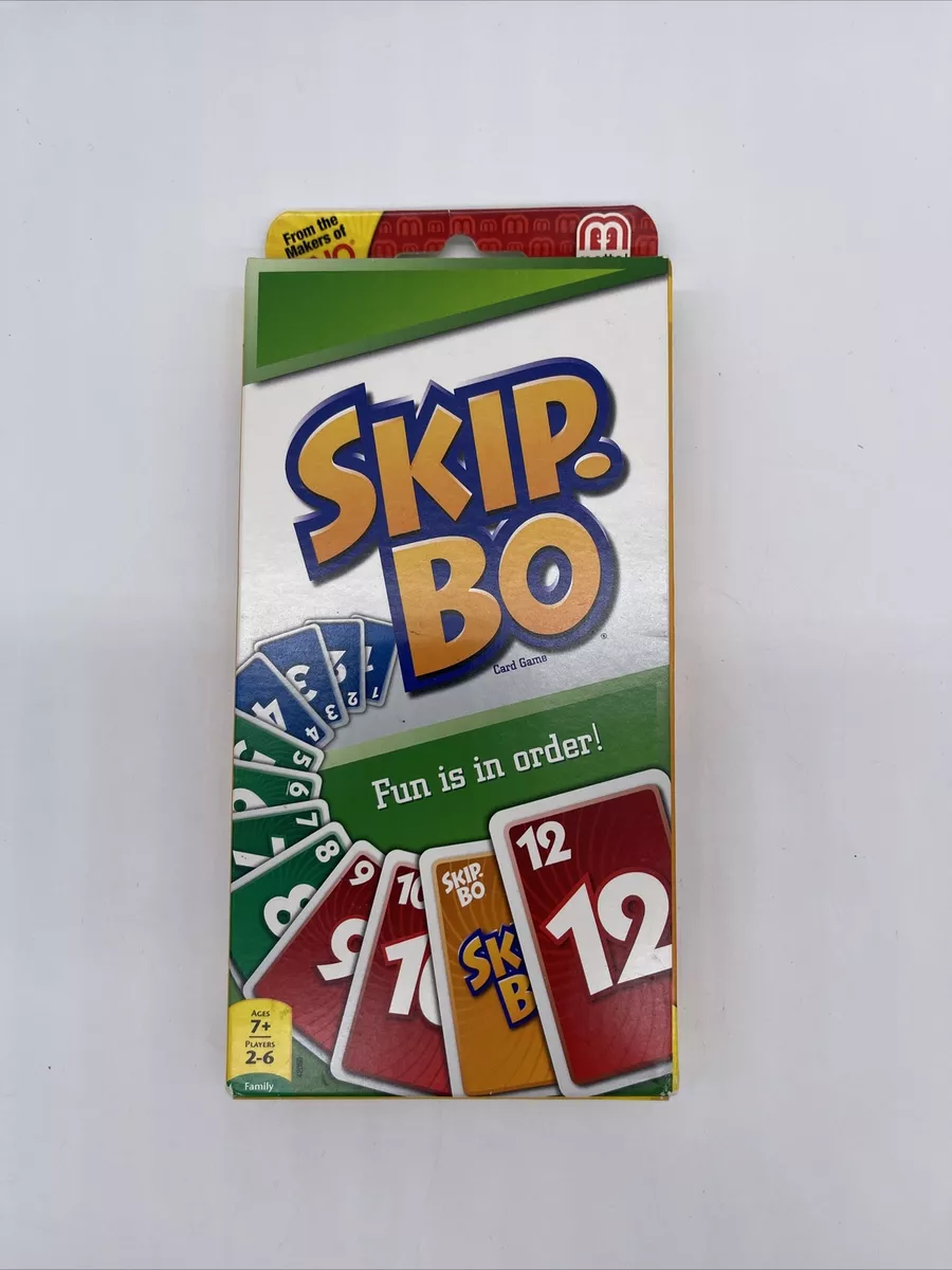 Skip-Bo Ultimate Sequencing Card Game For 2-6 Players Ages 7Y+