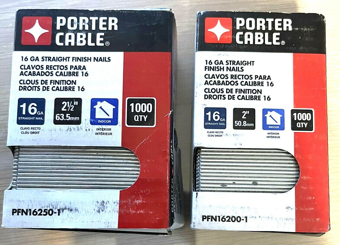 Porter Cable 16 GA Straight Finish 