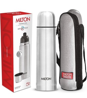 NEW Milton Thermosteel Vacuum Insulated Thermos 700ml Flip Lid Flask Top Coffee