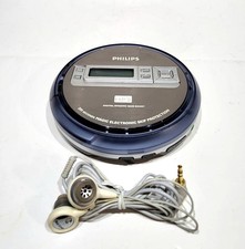 Philips EXP2550 Portable MP3-CD Player - Tested Working with Earphones