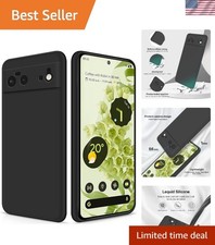 Elegant Black Full Body Case for Google Pixel 6 - Microfiber Lining  Shockproof