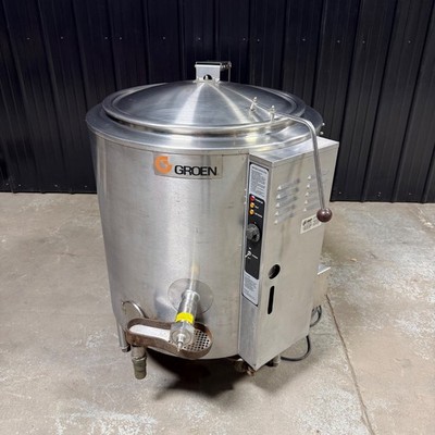 Groen AH/1E-40 40 Gal Jacket Steam Kettle | Natural Gas Stationary 2/3