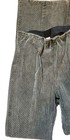 Oli & Hali Boho Chic Small Green Brushed Rib Knit Corduroy Pants Flare Leg  — photo 3