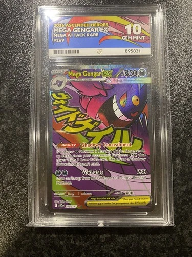 Mega Gengar Ex 269/217 Ascended Heroes ACE 10 (Perfect Subs)