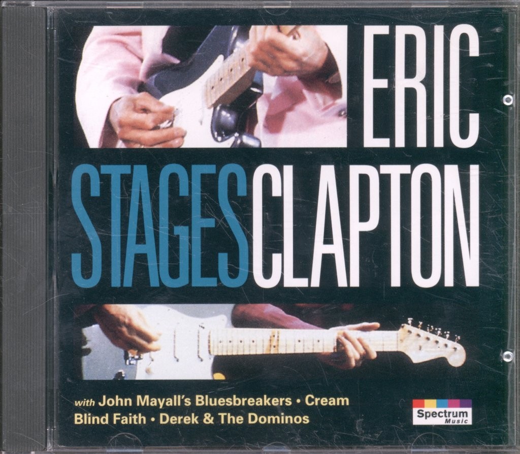 Eric Clapton Stages CD Europe Spectrum 5500282