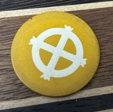 VINTAGE CLAY CASINO NCV casino gaming poker chip