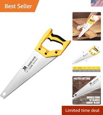 Sharp 14-Inch Hand Saw with Non-Slip Handle - Ideal for Gardening & Trimming