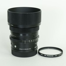Sigma 35mm F2 DG DN Contemporary for Leica L with Filter Used