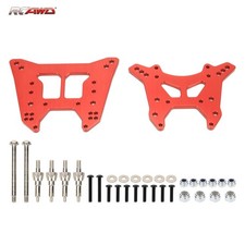 2x Front Rear Shock Tower Red for Arrma Krato...
