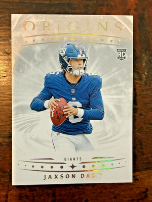 Jaxson Dart RC- SP Variation #145- 2025 Panini Origins- Giants Rookie