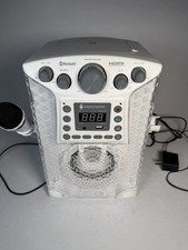 Singing Machine SML633W Karaoke Machine Bluetooth HDMI w/ Microphone Disc