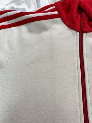 adidas Track Jacket 00s TOKYO White Men Size 2XS Vintage Rare Used