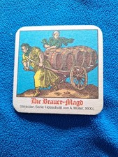 Bierdeckel Die Brauermagd - Wicküler