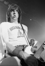 Johnny Ramone guitarist member of the Ramones punk rock band at Le- Old Photo 9