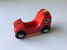 Brio Fire Engine Train Car Red Vintage