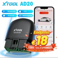 2026 XTOOL AD20 OBD2 Diagnosegerät BT Scanne...