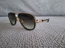 DITA Sunglasses Model Vastik DTS441-A-03 Gold  Green Lens 59-17