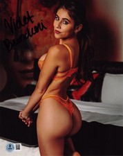 Hot Sexy Violet Brandani Signed 8x10 Photo Adult Star Autograph Beckett Hologram