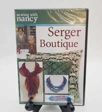 Sewing with Nancy “Serger Boutique” Instructional DVD Nancy Zieman NEW