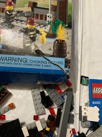 LEGO CITY FIRE EMERGENCY REPLACEMENT PIECES LOT NOT COMPLETE PIECES TOY 60003