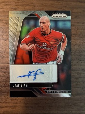Panini Prizm Premier League Jaap Stam 2024-25 Autograph Manchester United Legend