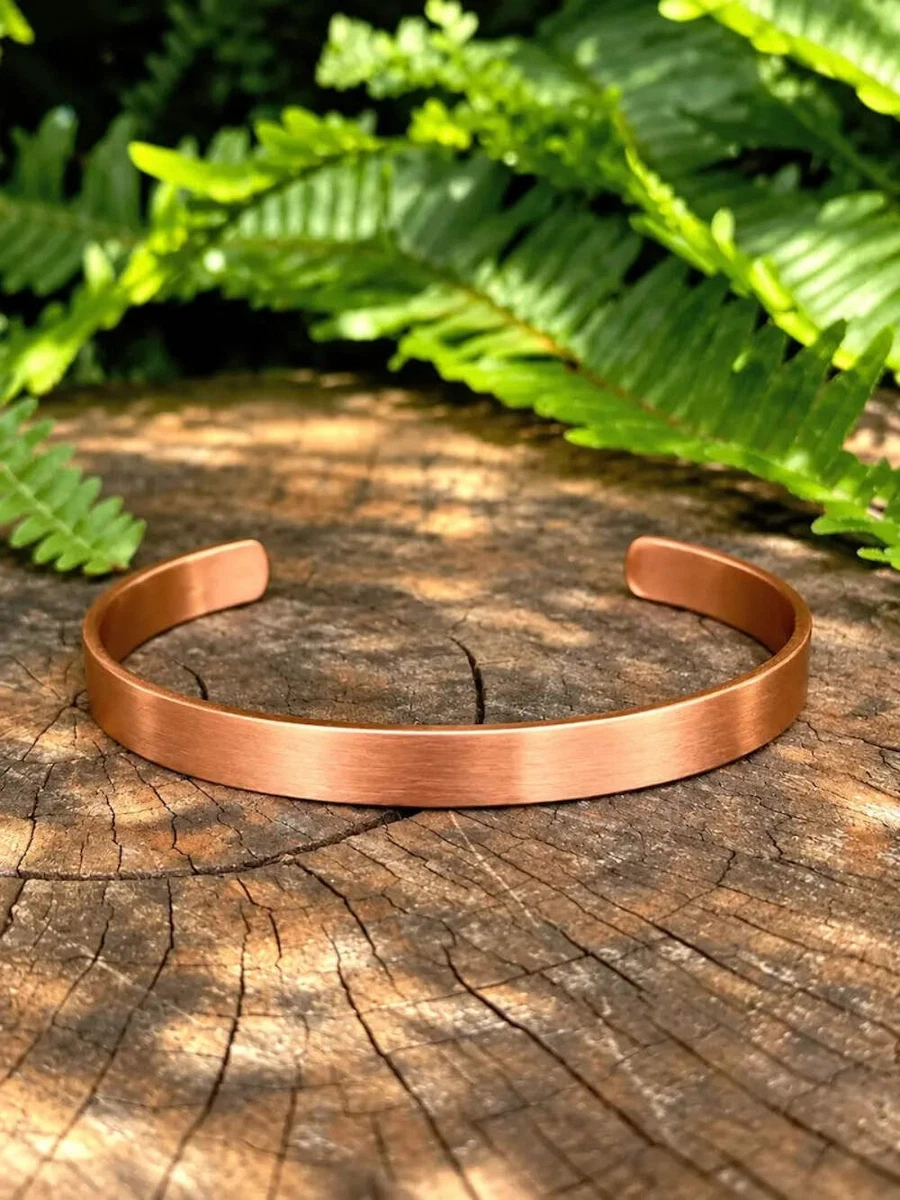Pure Copper Bracelet - Plain Adjustable