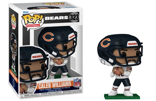 Funko Pop! Football NFL Chicago Bears #323 Caleb Williams  w/Protector IN HAND