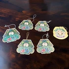 Vintage Cabbage Patch Kid Arm Hang Tags Lot Of 6