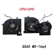 Laptop Cooler CPU GPU Cooling Fan For MSI GS65 GS65VR P65 MS-16Q2 16Q1 MS-16Q4