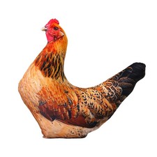 Chicken Pillow Cute Animal Embellished Pillow Chicken Shaped Throw Pillow