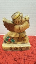 Vintage JASCO Country Charm Wax Candle Christmas Angel