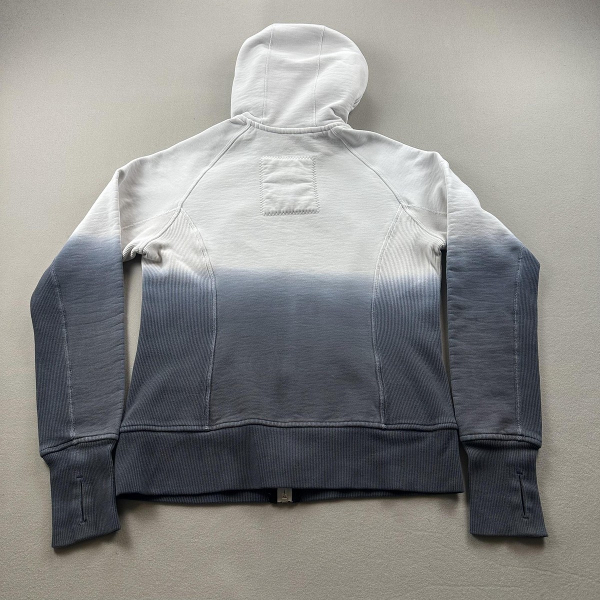 Lululemon Scuba Hoodie Sweatshirt Womens 8 Gray Ombre Special