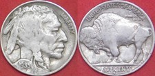 Fine 1935S US Buffalo 5 Cents
