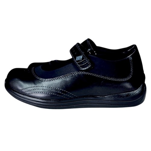 Drew Mary Jane Shoe sz 6WW Women Rose Walking Diabetic Black Comfort Double Wide - Picture 3 of 12