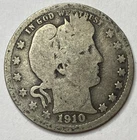 1910 - Barber Quarter - VG - Exact Coin Imaged #BAR132