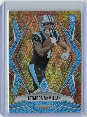 2025 Panini Phoenix #155 Tetairoa McMillan Fireburst Prizm #/350