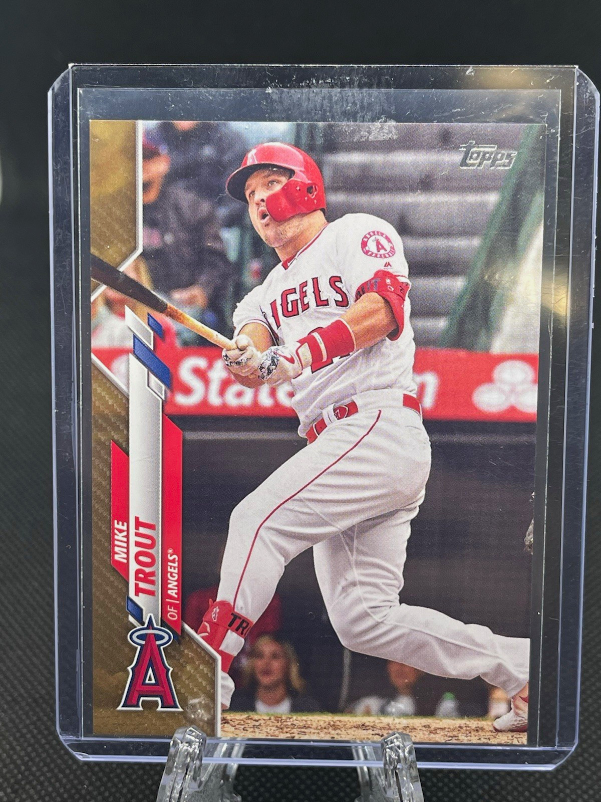Topps 2020 Mike Trout #1 Gold Parallel /2020 Los Angeles Angels MLB