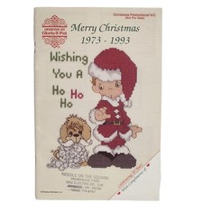 Christmas Cross Stitch Pattern Booklet Gloria  Pat Festive Holiday Designs