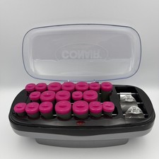 Conair Xtreme Instant Heat 19 Multi-Sized Flocked Rollers Curlers 2Clips CHV26HX