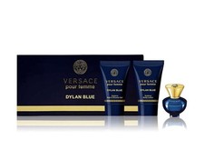 Dylan Blue Pour Femme by Versace 3PCS Mini Splash Gift Set
