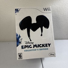 Disney's Epic Mickey Collector's Edition Nintendo Wii | BRAND NEW FACTORY SEALED